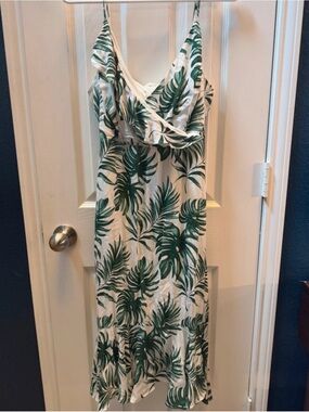 Sandy & Sid White Spaghetti Strap Dress